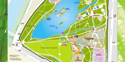 Mapa de Lyon parque