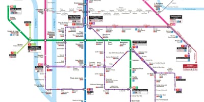 Lyon tránsito mapa