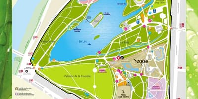 Mapa de Lyon xardín